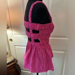 the impeccable pig girls/teens cute pink dress/shirt